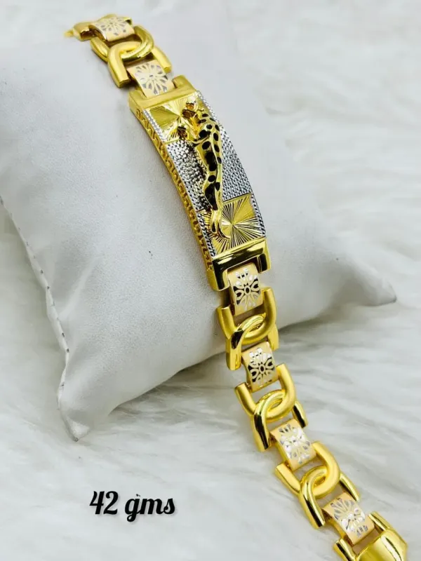 Gold Gents Bracelet Gb19