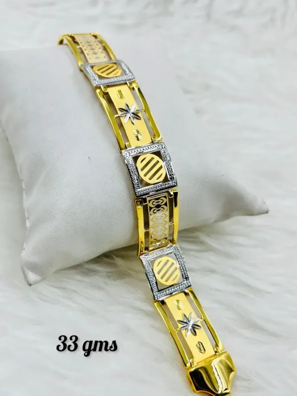 Gold Gents Bracelet Gb2