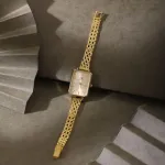 Gold Female Watch Lw13