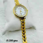 Gold Female Watch Lw2