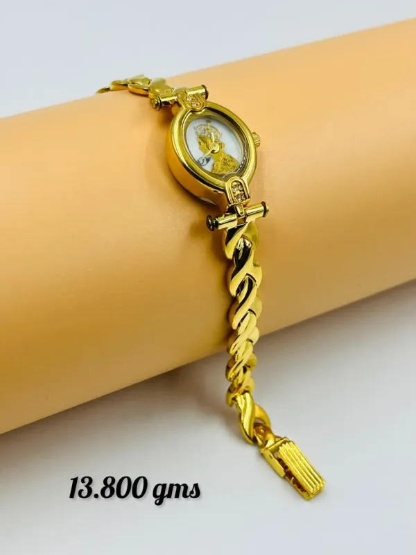 Gold Female Watch Lw4