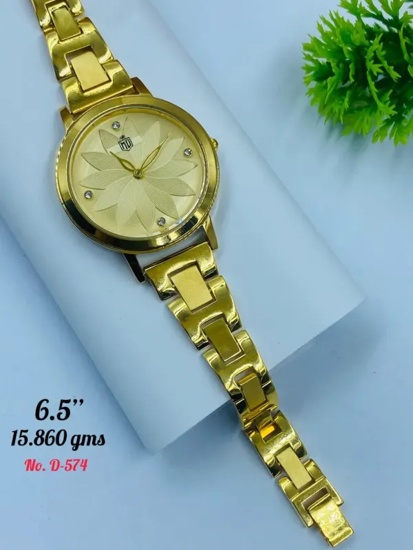 Gold Female Watch Lw8