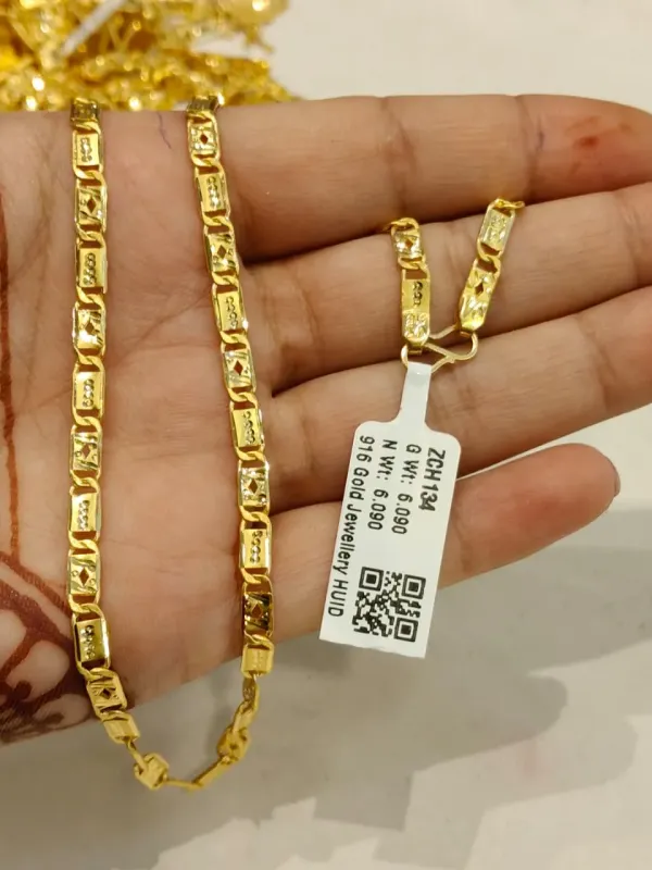 Gold Nawabi Chains Zch134