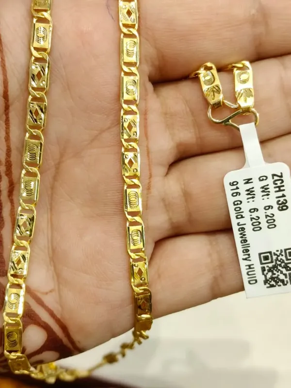 Gold Nawabi Chains Zch139
