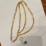 Gold Hollow Chain Zch144
