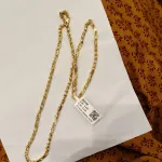 Gold Hollow Chain Zch148