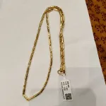 Gold Hollow Chain Zch149