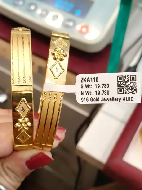 Gold kara Zka110