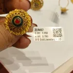Gold Antique Cocktail Ring Zlr457