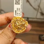 Gold Temple Cocktail ring Zlr460