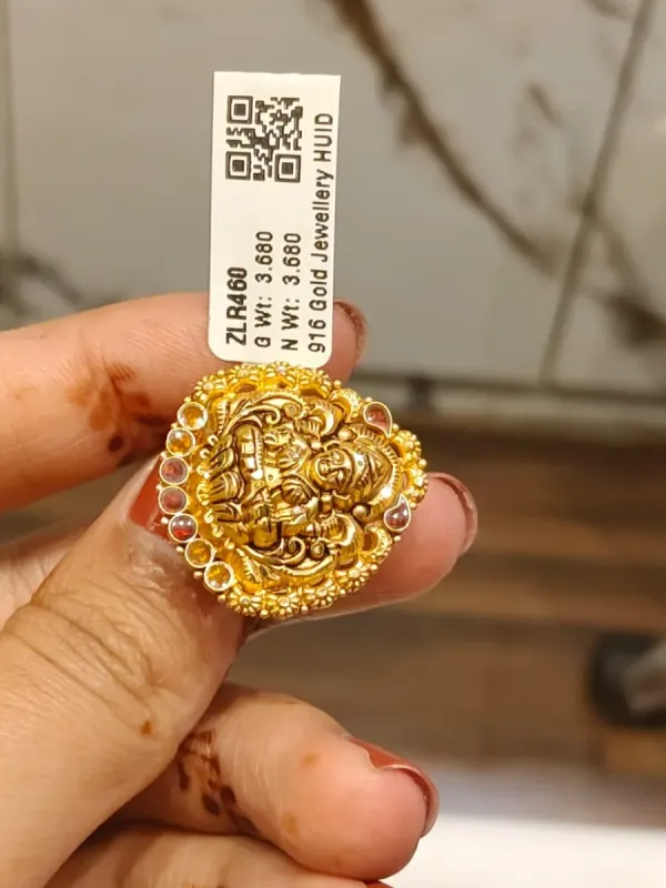 Gold Temple Cocktail ring Zlr460