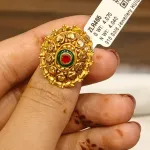 Gold Antique Cocktail Ring Zlr465