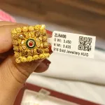 Gold Antique Cocktail Ring Zlr466