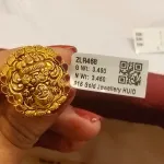 Gold Temple Cocktail ring Zlr468