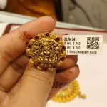 Gold Temple Cocktail ring Zlr474