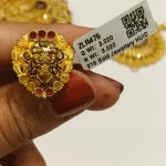 Gold Temple Cocktail ring Zlr475