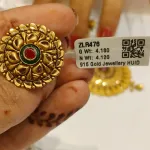 Gold Antique Cocktail Ring Zlr476