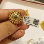 Gold Antique Cocktail Ring Zlr477
