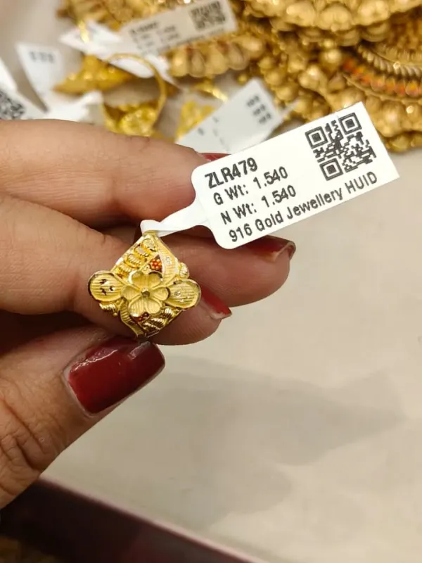Gold Ring Zlr479