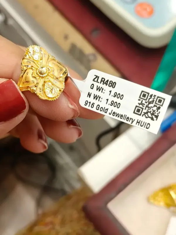 Gold Ring Zlr480