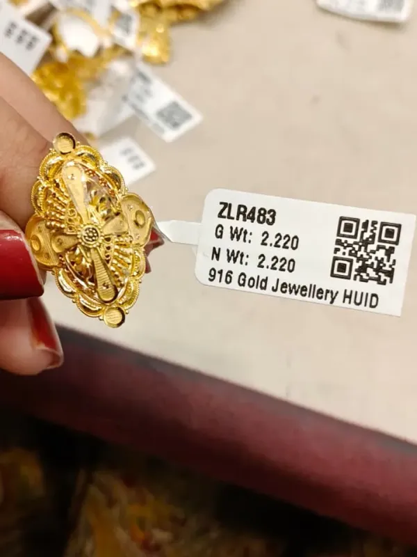 Gold Ring Zlr483