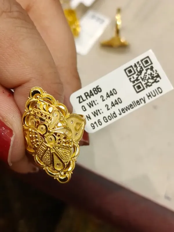 Gold Ring Zlr485