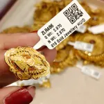 Gold Ring Zlr486