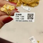 Gold Ring Zlr488