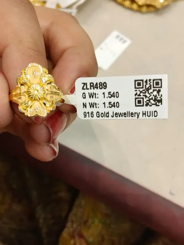 Gold Ring Zlr489