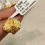 Gold Ring Zlr492