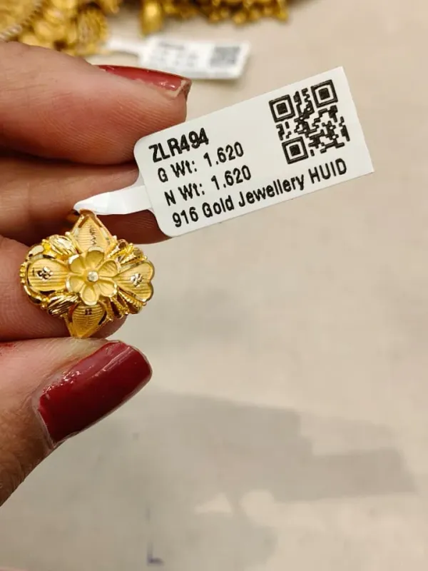 Gold Ring Zlr494