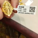 Gold Ring Zlr496