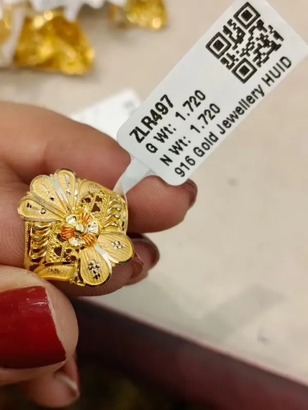 Gold Ring Zlr497