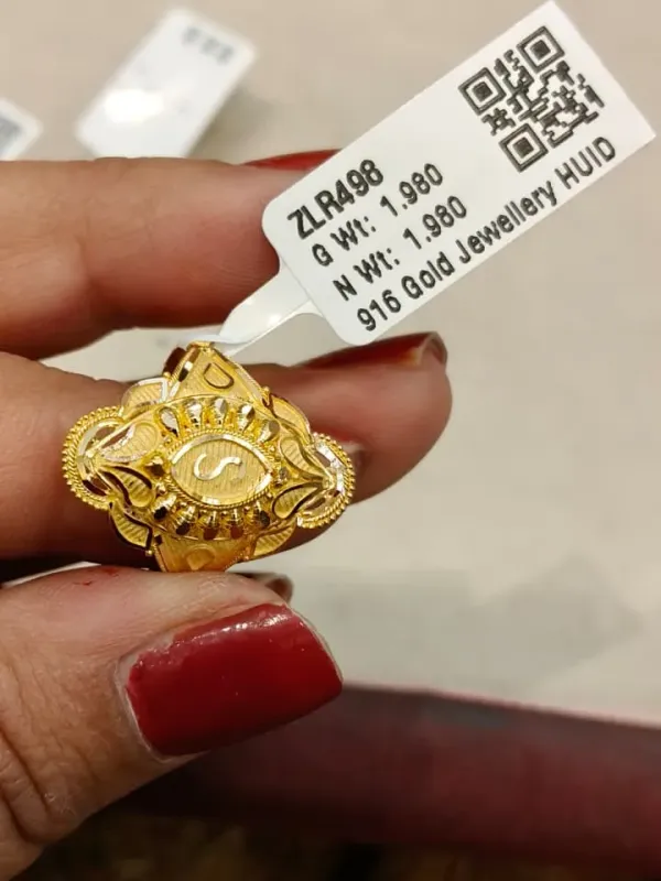 Gold Ring Zlr498
