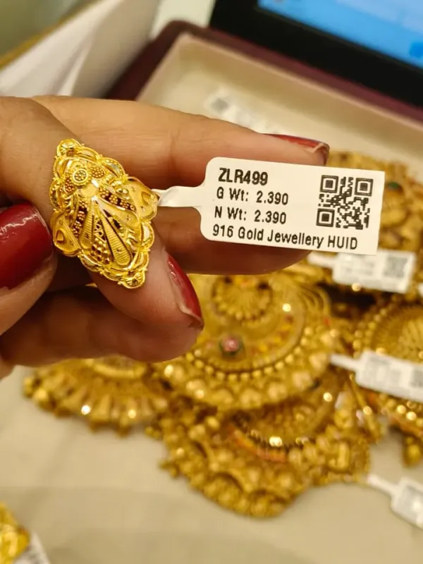 Gold Ring Zlr499