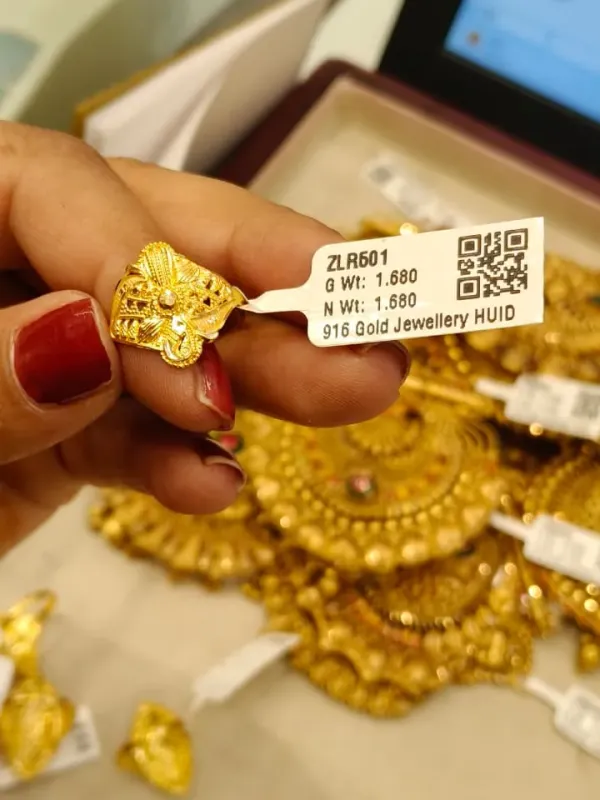 Gold Ring Zlr501