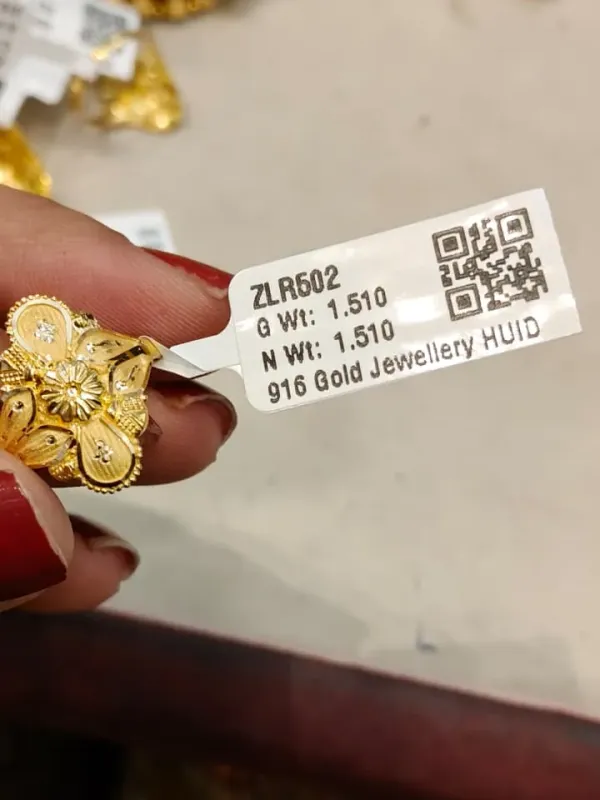 Gold Ring Zlr502