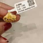 Gold Ring Zlr504