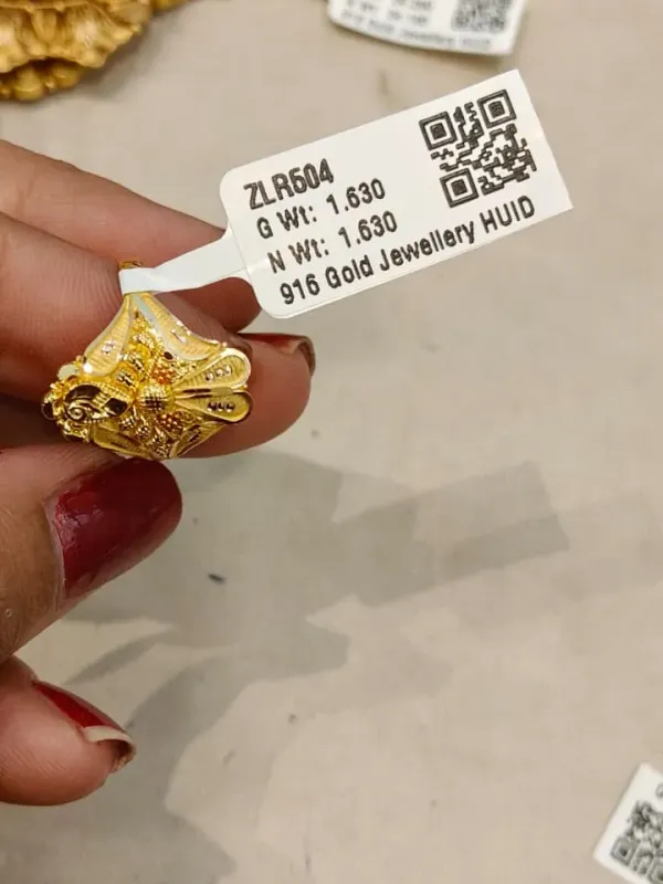 Gold Ring Zlr504