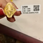 Gold Ring Zlr505