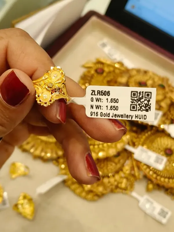 Gold Ring Zlr506