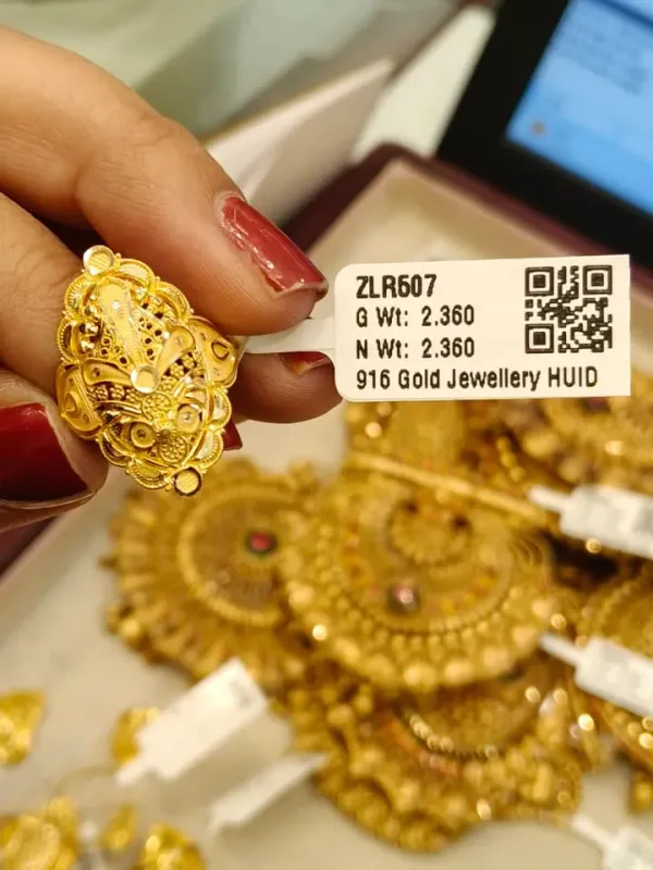 Gold Ring Zlr507