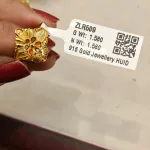 Gold Ring Zlr509