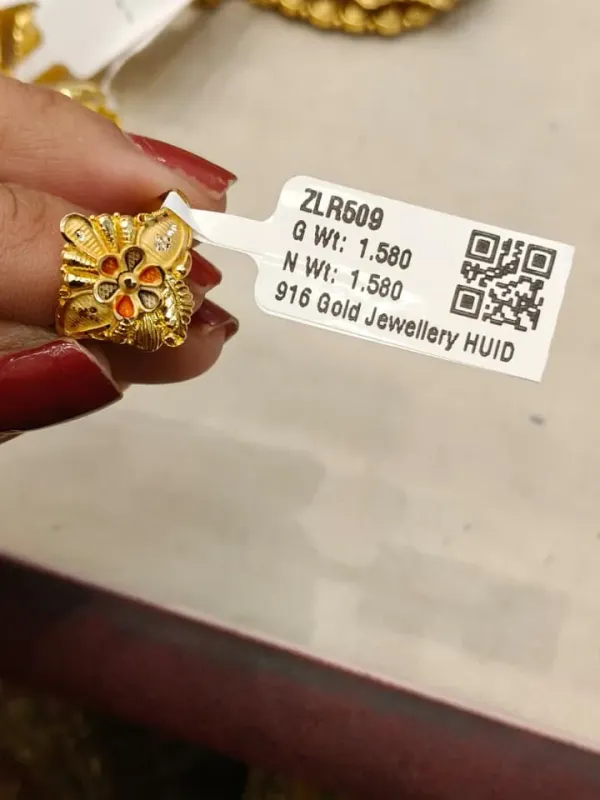 Gold Ring Zlr509