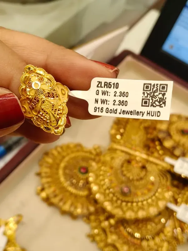Gold Ring Zlr510