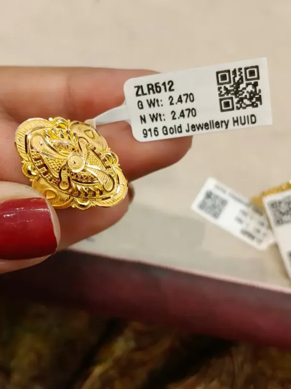 Gold Ring Zlr512