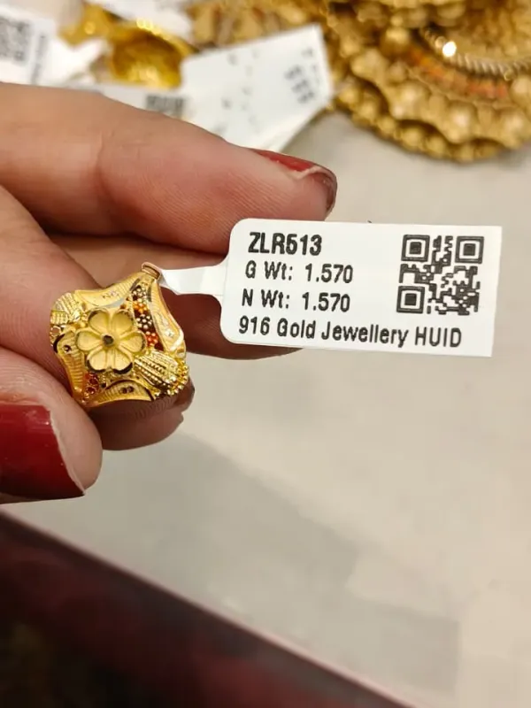 Gold Ring Zlr513