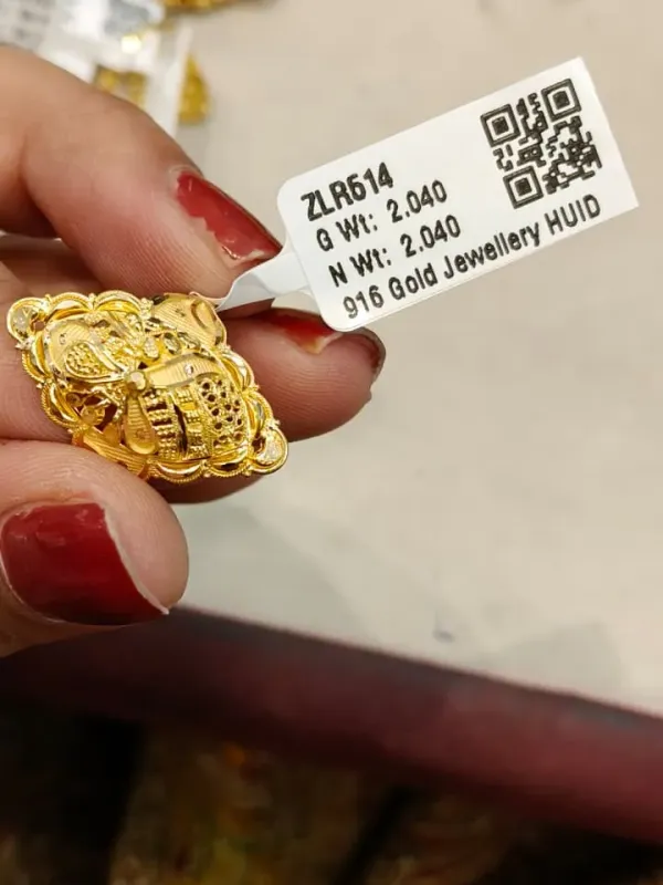 Gold Ring Zlr514