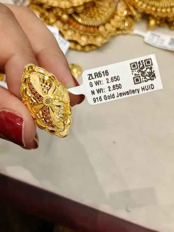 Gold Ring Zlr516