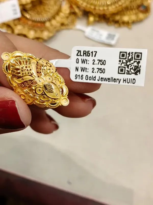 Gold Ring Zlr517